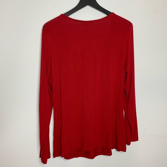 Fashion Bug • long sleeve rose blouse - Picture 6 of 6